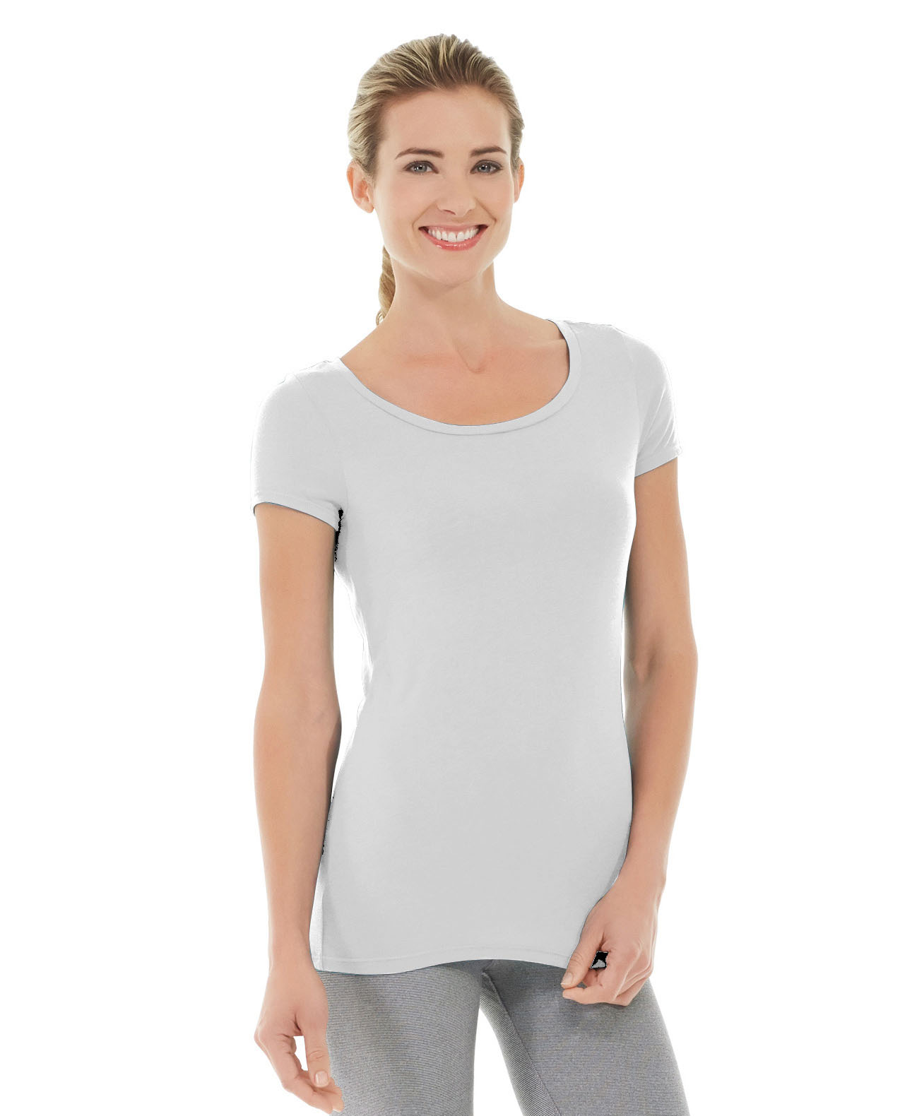 Tiffany Fitness Tee-M-White